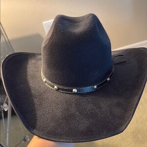 Black Western Hat